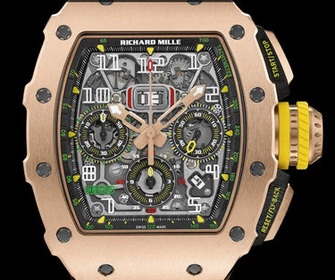 Richard Mille RM 011 11-03 Full Rose Gold Skeleton Dial - WatchesOff5th